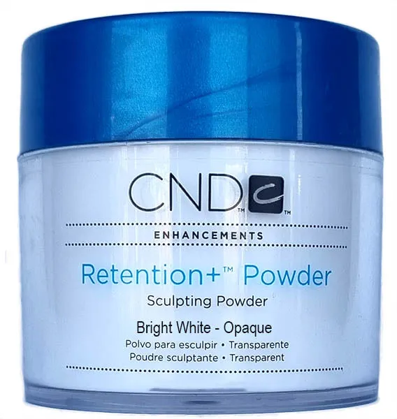 Bright White - Opaque * CND Retention Sculpting Powders