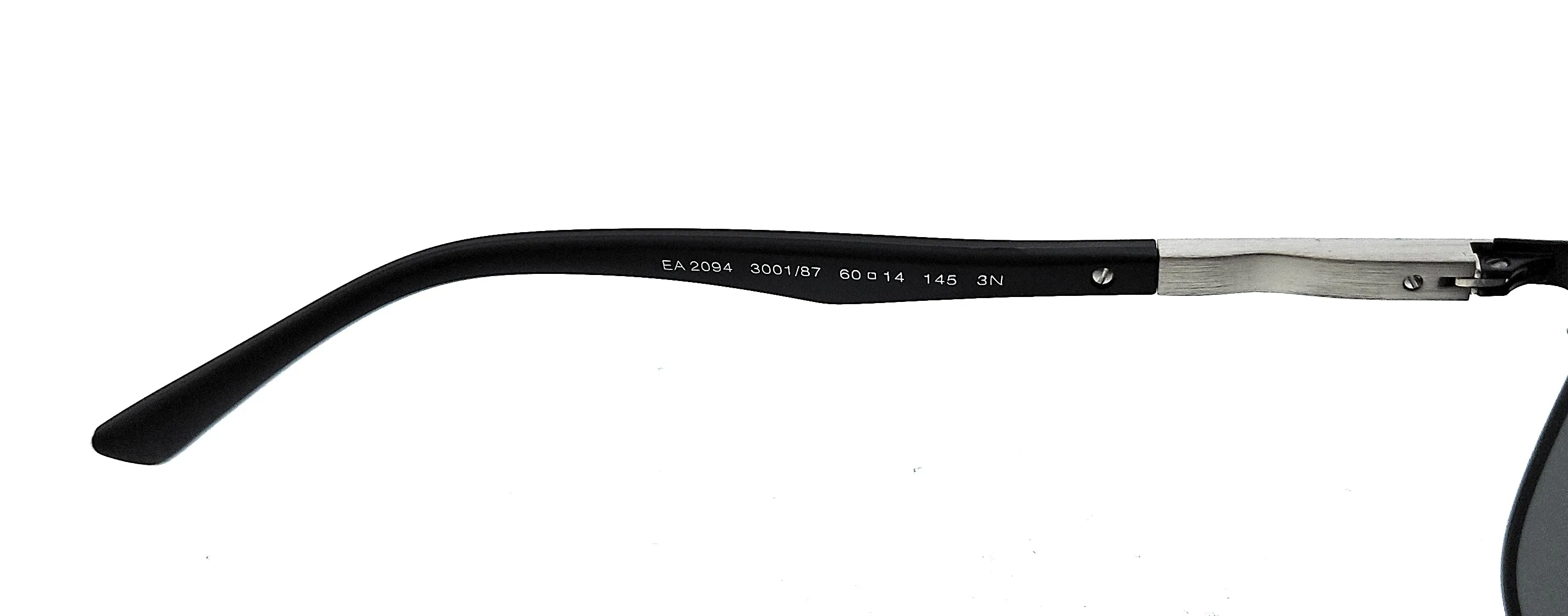Emporio Armani 0EA2094 300187 Matte black Square Sunglasses
