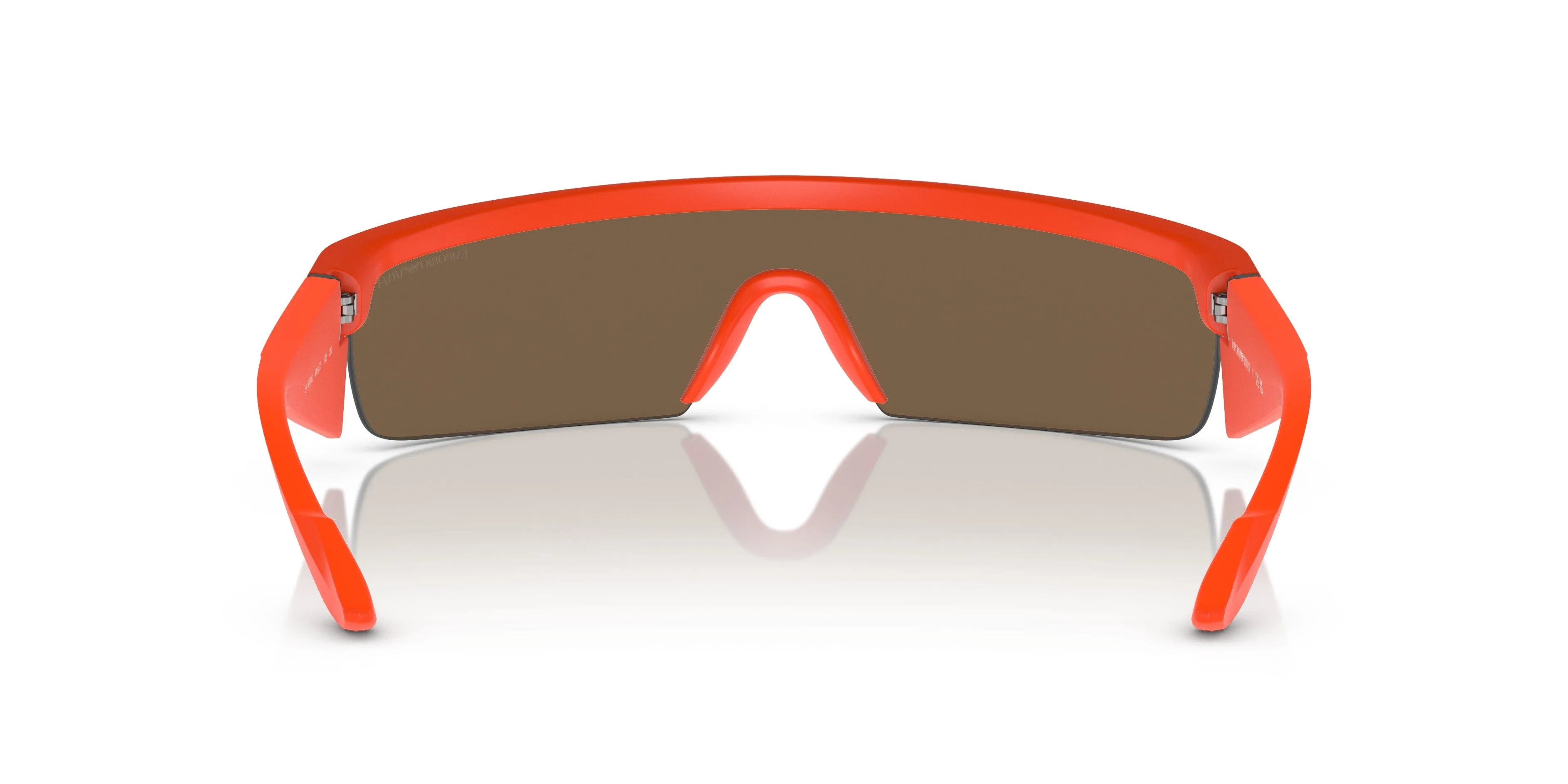 Emporio Armani 0EA4204U 601473 Matte orange Rectangle Sunglasses