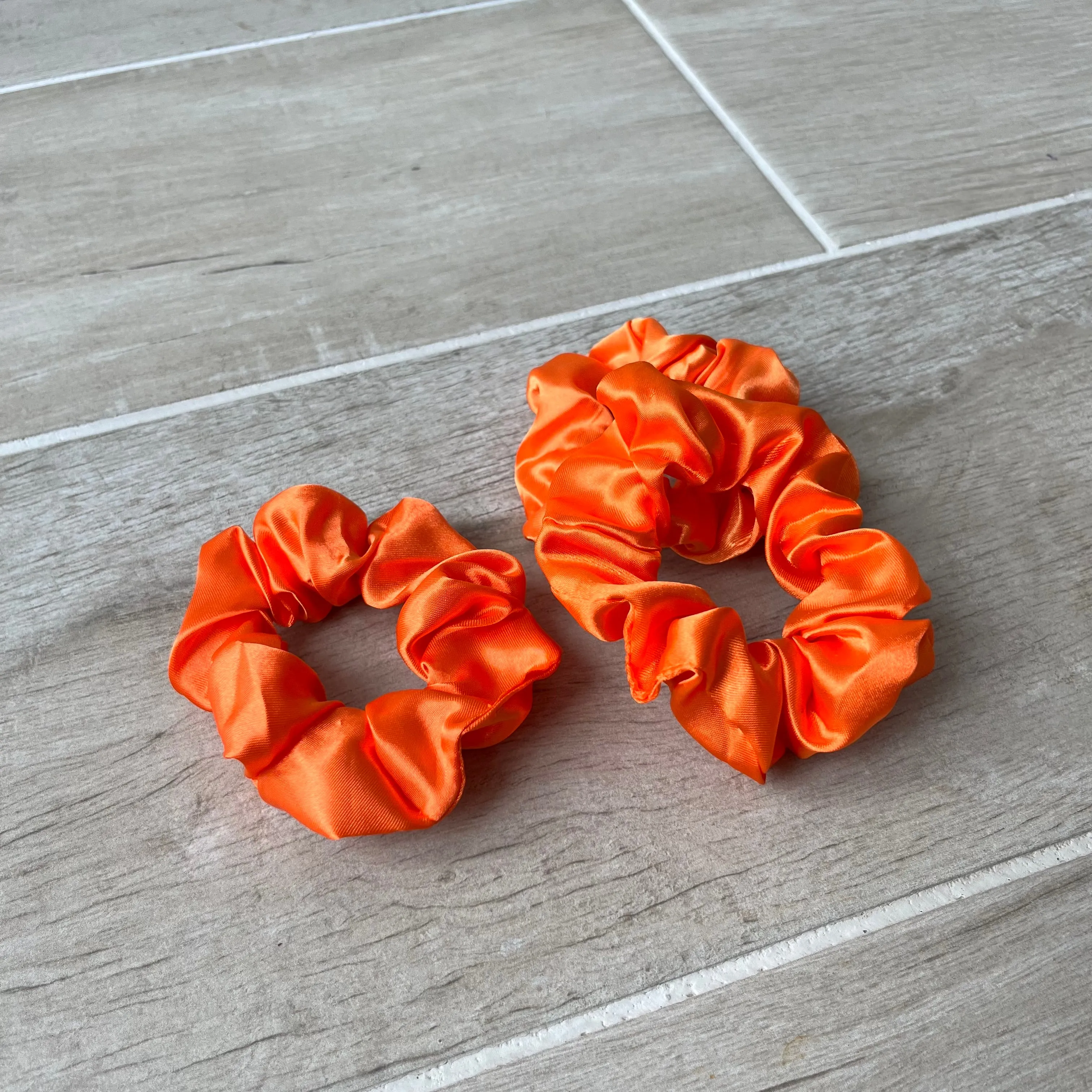 Orange Scrunchie