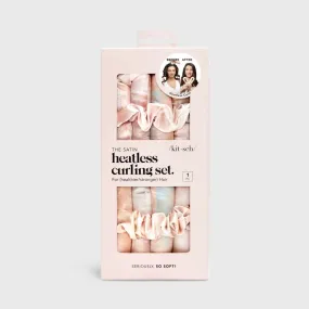 Satin Heatless Curling Set - Sunset Tie Dye