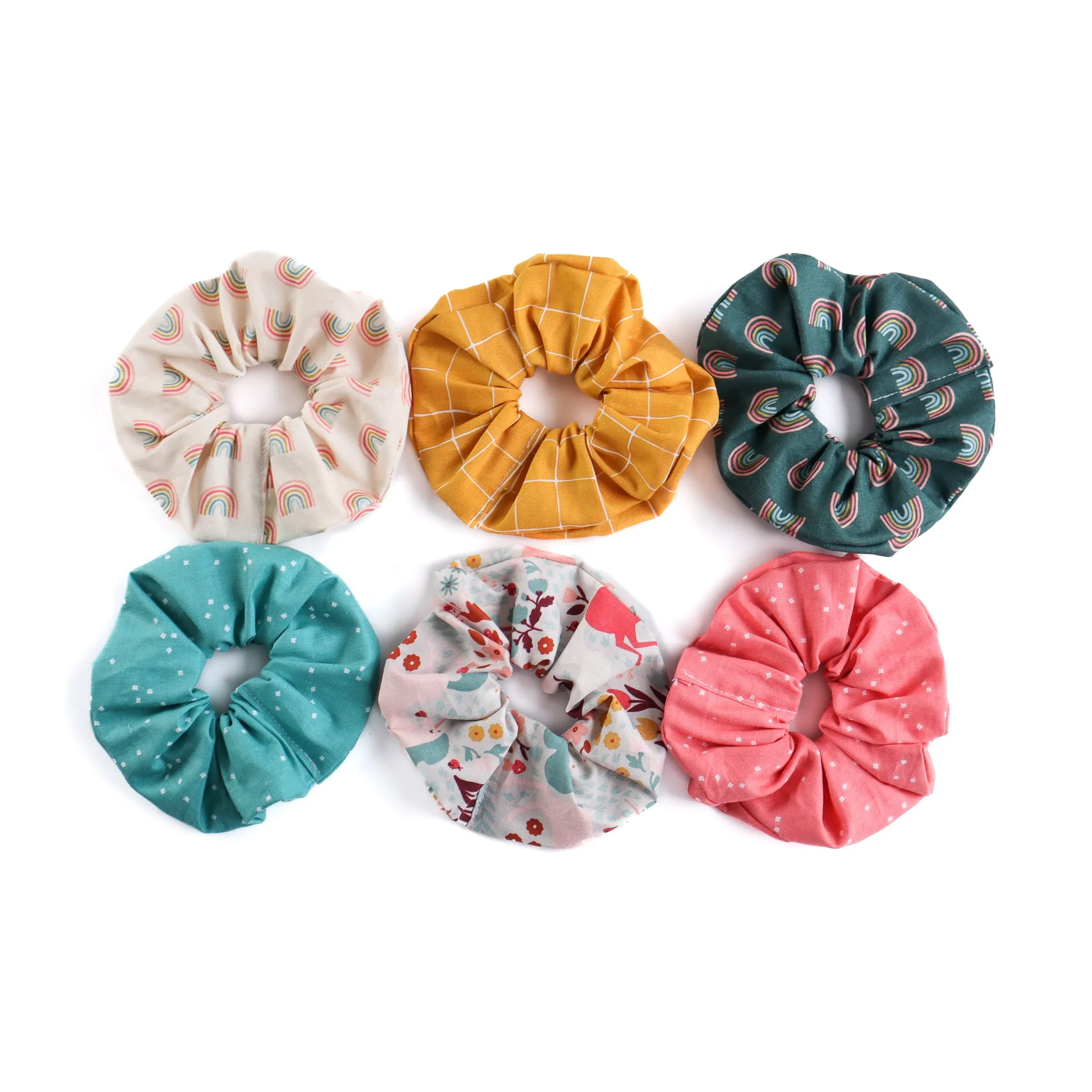 Scrunchies - Beginner Sewing Pattern & Video Tutorial