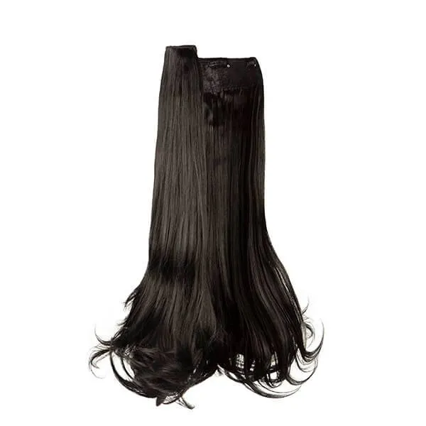 Stranded 20" Heat Resistant Flicky Clip In Hair Extension