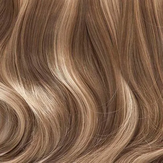 Stranded 20" Heat Resistant Flicky Clip In Hair Extension