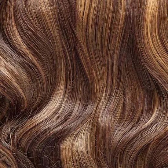 Stranded 20" Heat Resistant Flicky Clip In Hair Extension