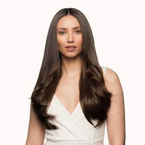 Stranded 20" Heat Resistant Flicky Clip In Hair Extension