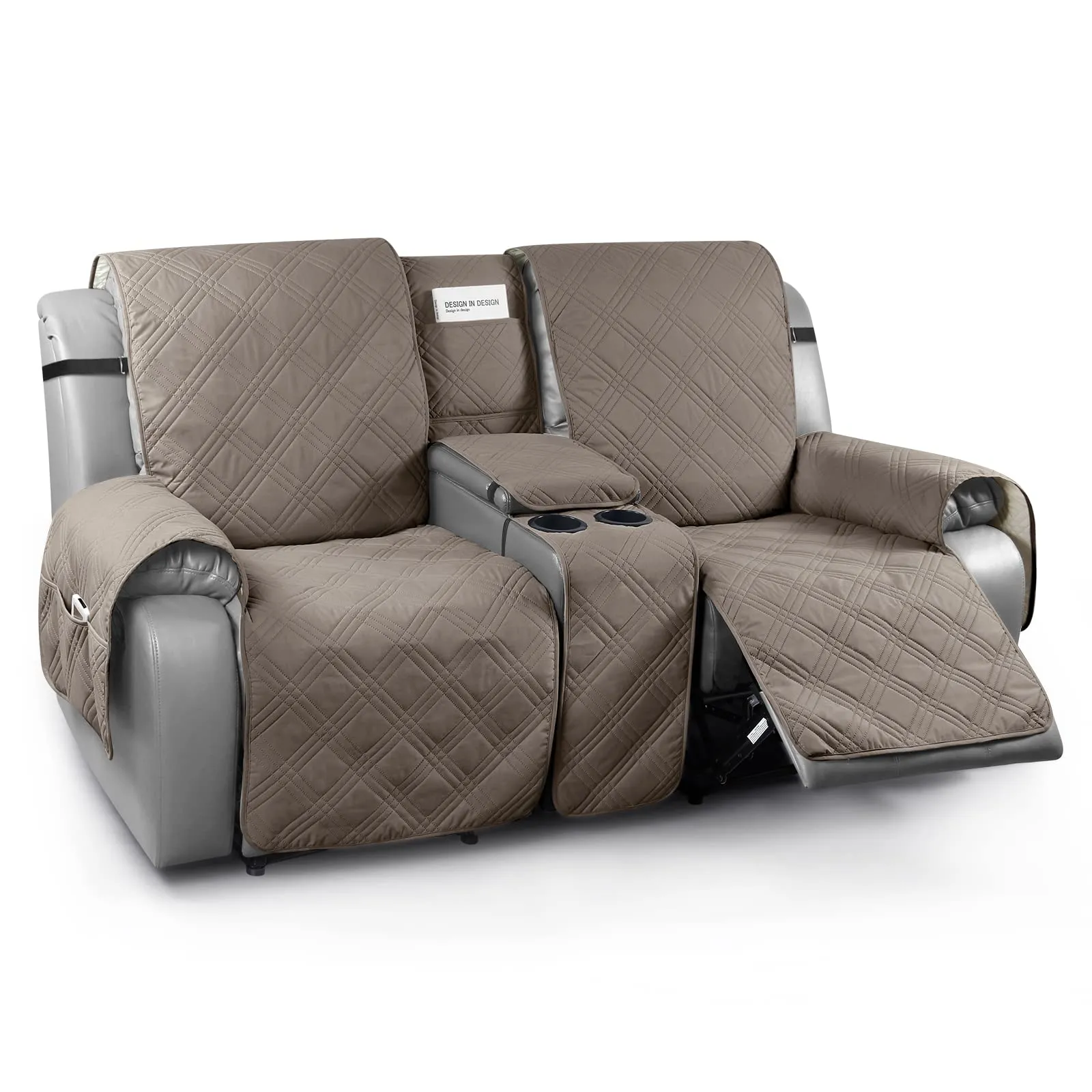 Waterproof Recliner Couch Covers with Console（2&3 Seater）