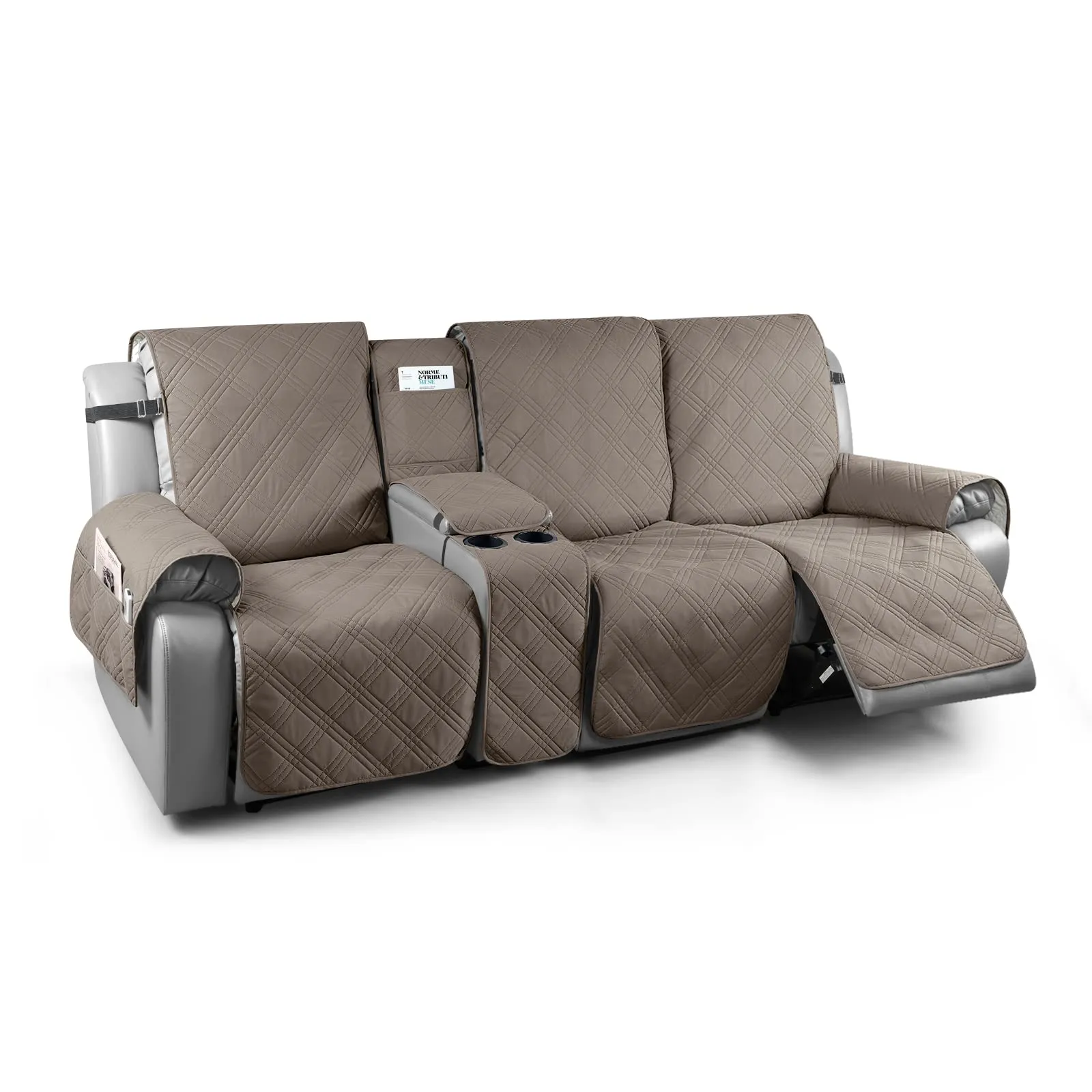 Waterproof Recliner Couch Covers with Console（2&3 Seater）