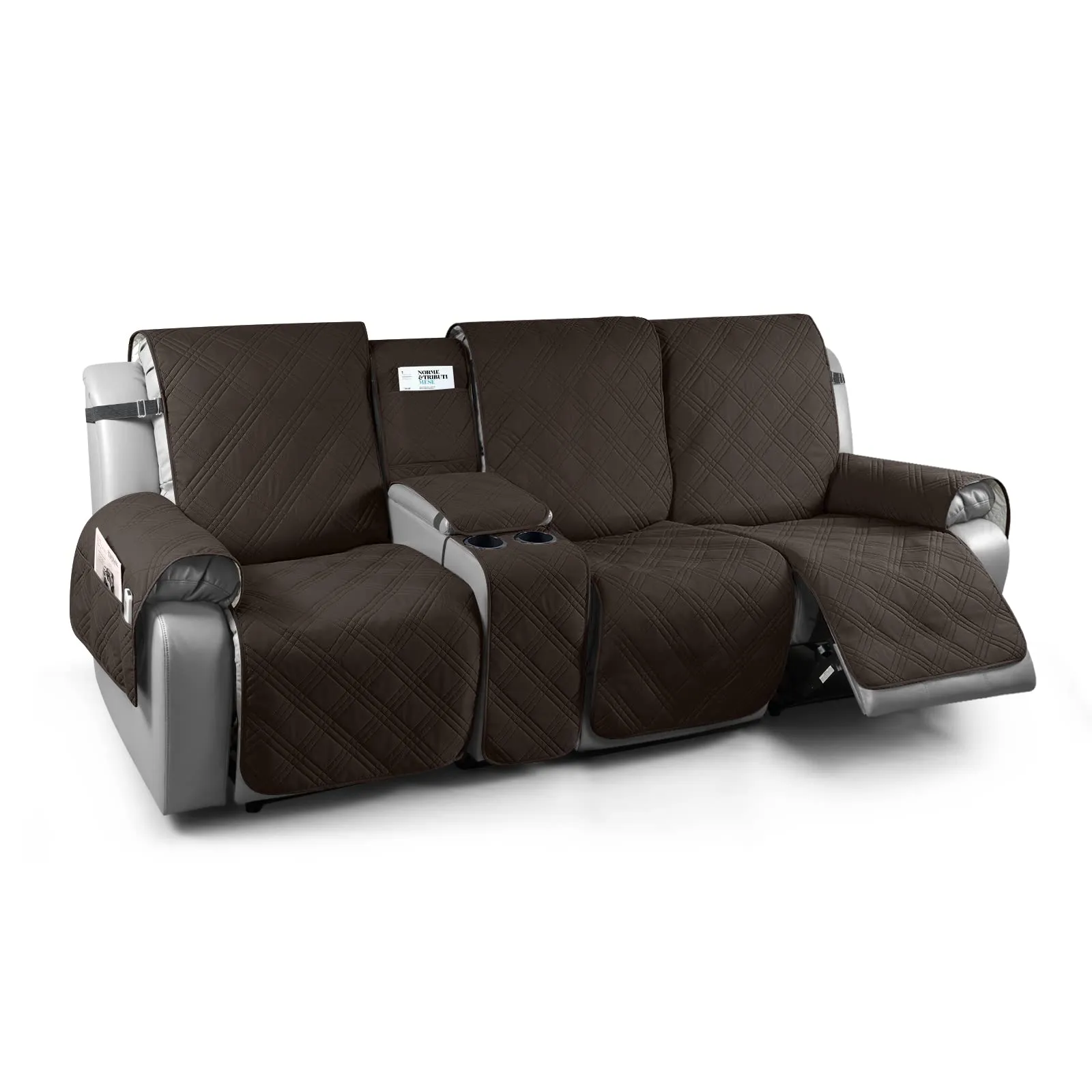 Waterproof Recliner Couch Covers with Console（2&3 Seater）