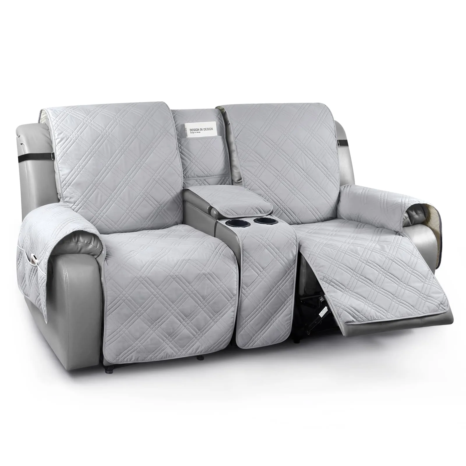Waterproof Recliner Couch Covers with Console（2&3 Seater）
