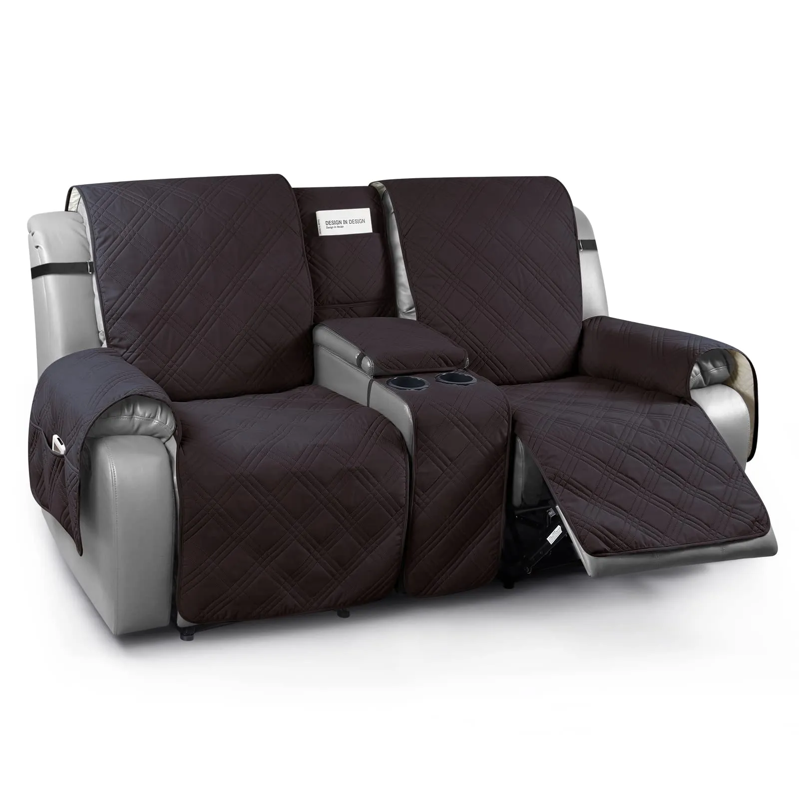 Waterproof Recliner Couch Covers with Console（2&3 Seater）