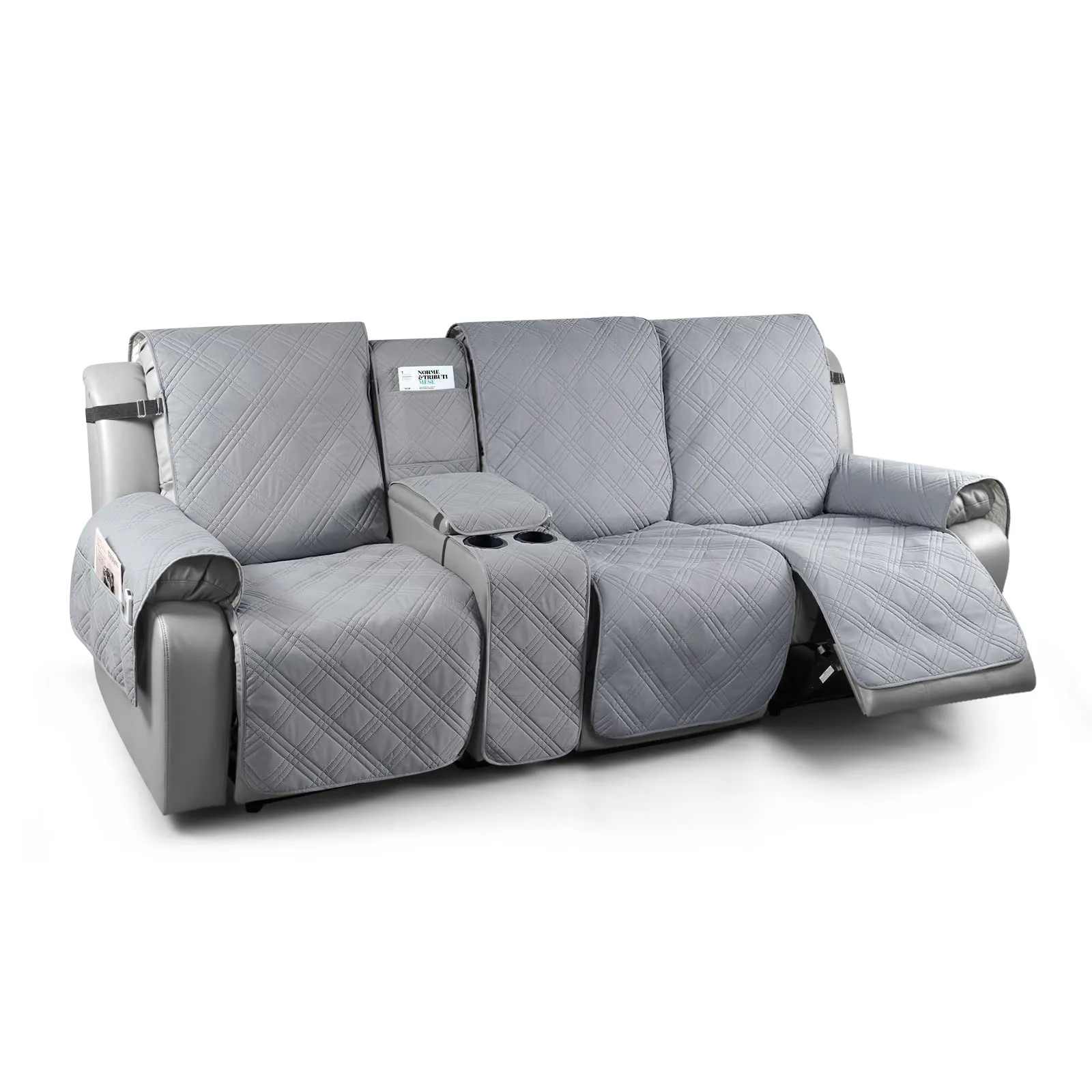 Waterproof Recliner Couch Covers with Console（2&3 Seater）