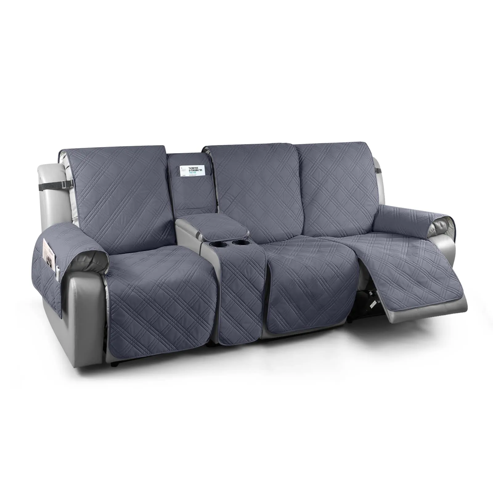 Waterproof Recliner Couch Covers with Console（2&3 Seater）