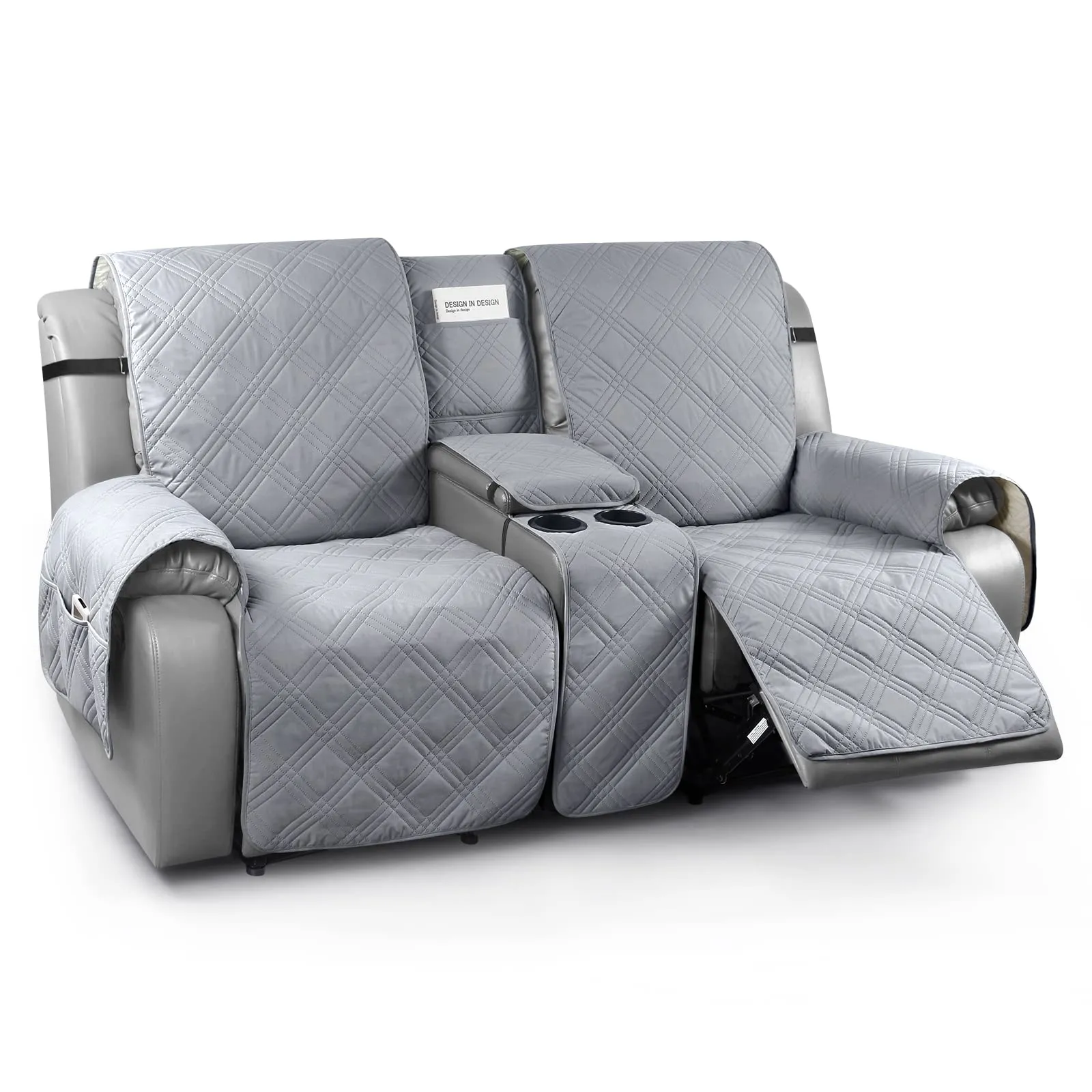 Waterproof Recliner Couch Covers with Console（2&3 Seater）