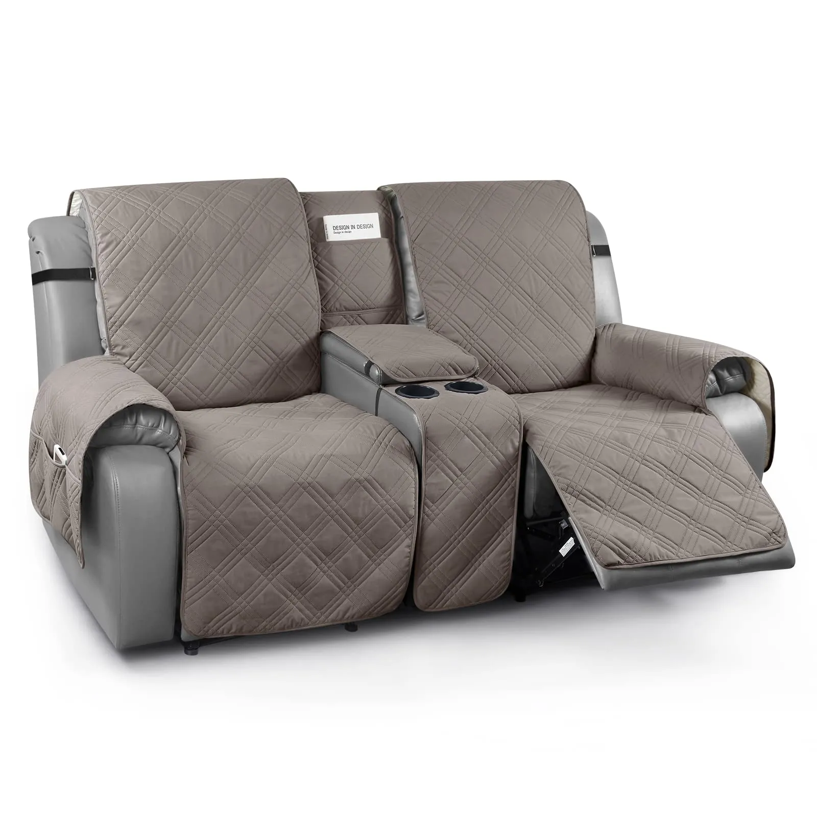 Waterproof Recliner Couch Covers with Console（2&3 Seater）
