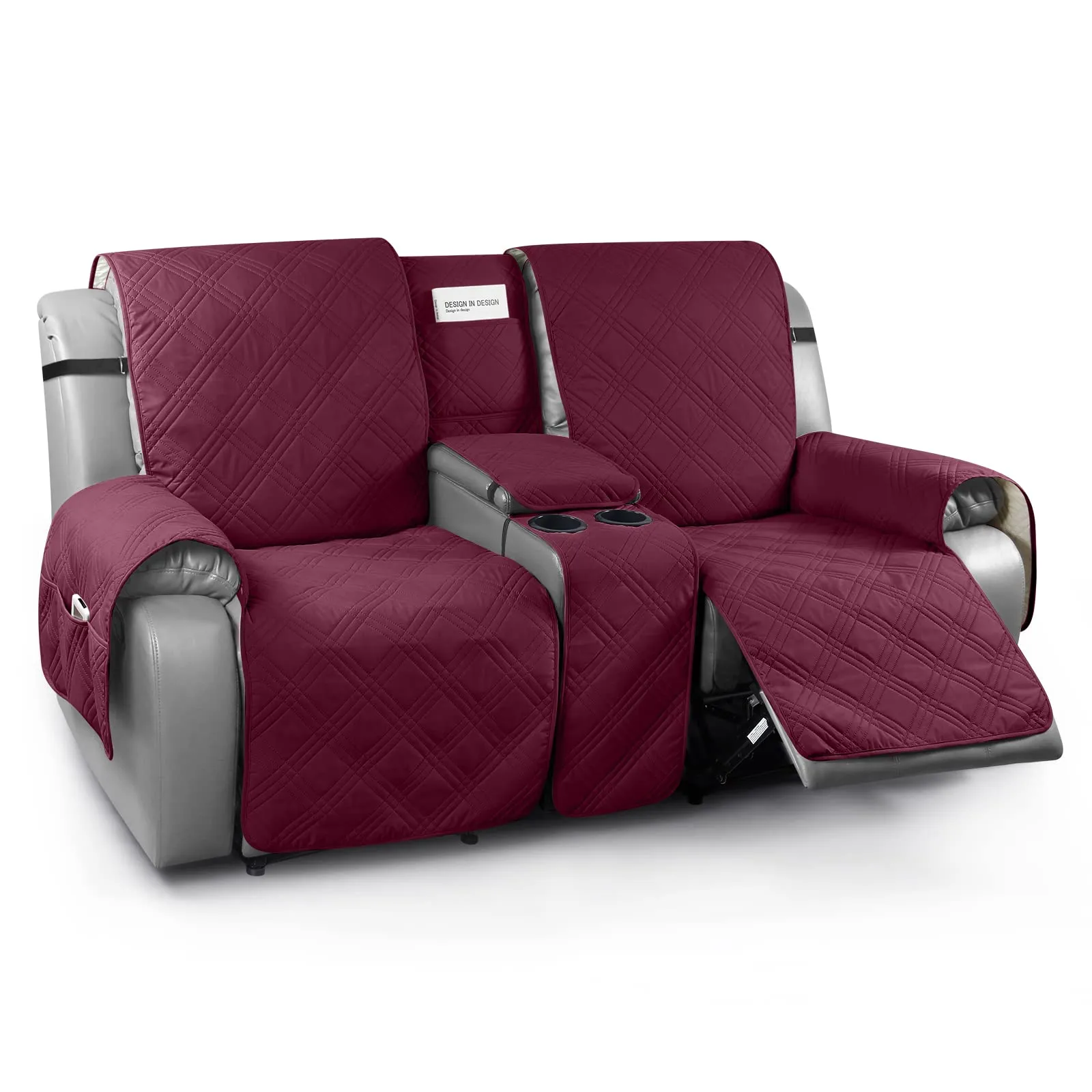 Waterproof Recliner Couch Covers with Console（2&3 Seater）