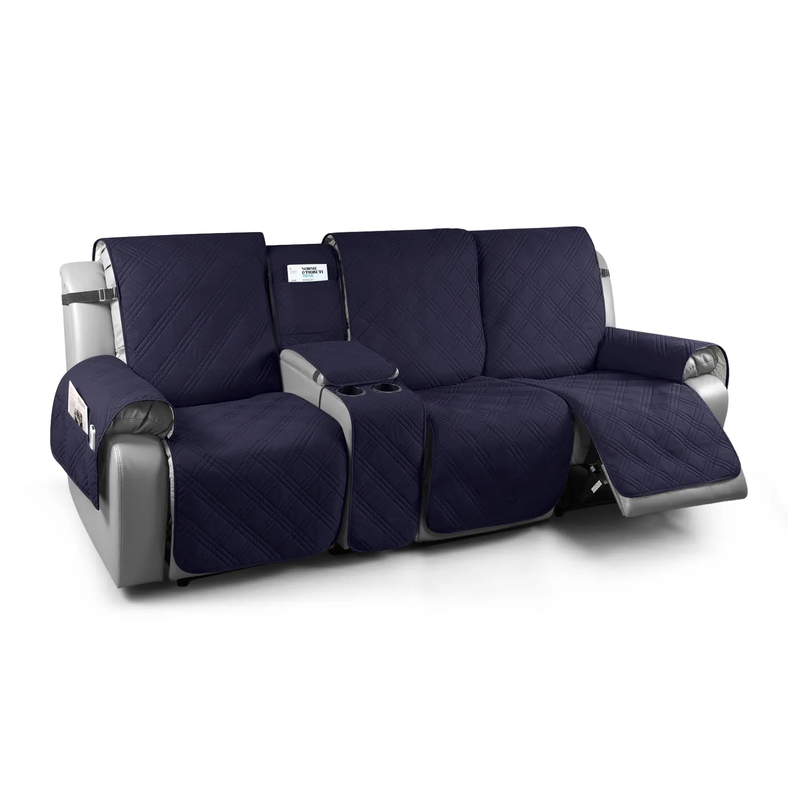 Waterproof Recliner Couch Covers with Console（2&3 Seater）