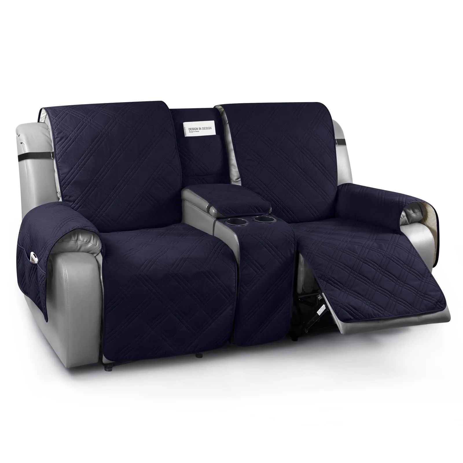 Waterproof Recliner Couch Covers with Console（2&3 Seater）