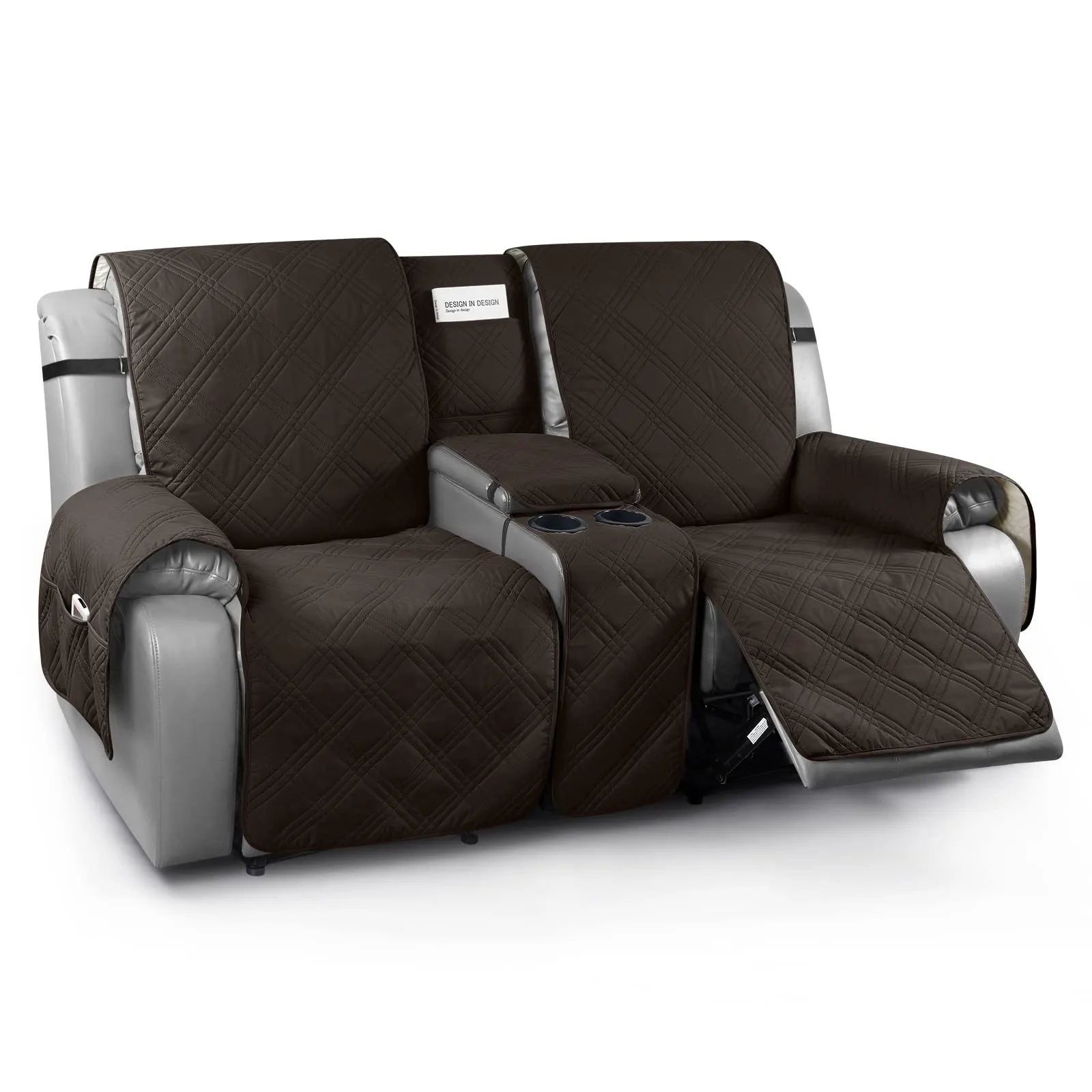 Waterproof Recliner Couch Covers with Console（2&3 Seater）