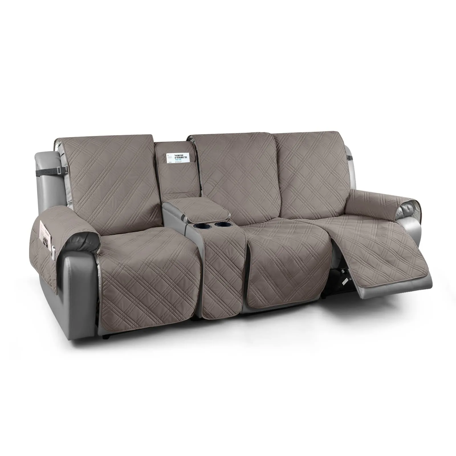 Waterproof Recliner Couch Covers with Console（2&3 Seater）